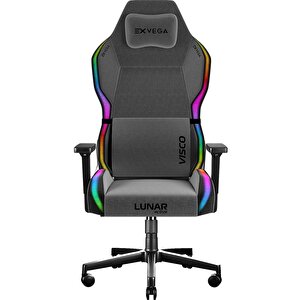 Exvega Lunar Active Kumaş Rgb Oyuncu Koltuğu Gri