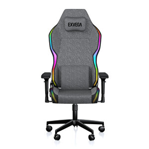 Exvega Lunar Active Rgb Graphite Oyuncu Koltuğu