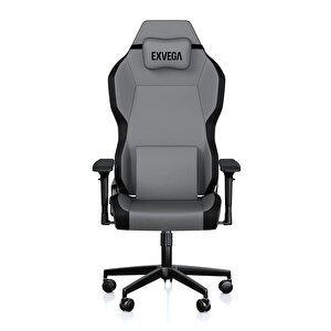 Exvega Andromeda 2024 Premium Kumaş Masajlı Profesyonel Oyuncu Koltuğu Gri