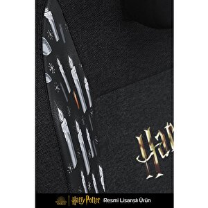 Exvega Andromeda 2025 Harry Potter Hogwarts Crest Edition Masajlı Oyuncu Koltuğu Dokuma Kumaş