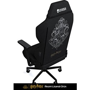 Exvega Andromeda 2025 Harry Potter Hogwarts Crest Edition Masajlı Oyuncu Koltuğu Dokuma Kumaş