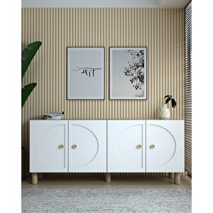 İncidd (kb150) Bohem Konsol SAFİRMEŞE-BEYAZ