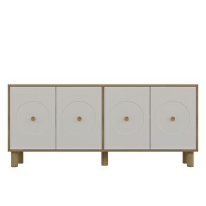 Derendd 180 Cm (kx180) Bohem Konsol SAFİRMEŞE-BEYAZ