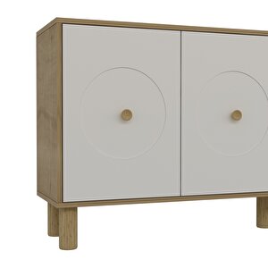 Derendd 180 Cm (kx180) Bohem Konsol SAFİRMEŞE-BEYAZ