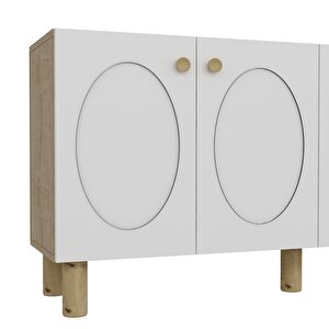 Eli̇sadd (kb150) Bohem Konsol SAFİRMEŞE-BEYAZ