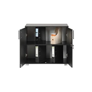 Ofis Dolabı Ofis Büro Mobilyası Evrak Dolabı Lüks Modern Kapaklı Raf Mobilya Kayın Organizer