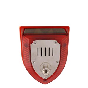 Mi̇si̇na İle Teti̇kli̇ Sesli̇ Hayvan Kovucu Alarm Ci̇hazi Solar Panelli̇