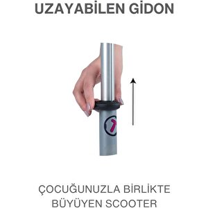 Smartrike T1 3'ü 1 Arada Oturaklı Ve Çantalı Çocuk Scooterı (15 Ay - 5 Yaş) -pembe