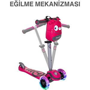 Smartrike T1 3'ü 1 Arada Oturaklı Ve Çantalı Çocuk Scooterı (15 Ay - 5 Yaş) -pembe