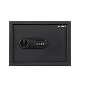 Doras Elektronik Şifreli Ve Anahtarlı Çelik Kasa / 30 Serisi Ev Ve Otel Tipi