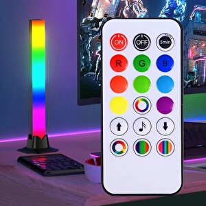 Sese Duyarlı Led Ambiyans Aydınlatma 30 Cm Tv Monitör Arkası