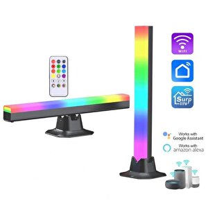 Sese Duyarlı Led Ambiyans Aydınlatma 30 Cm Tv Monitör Arkası