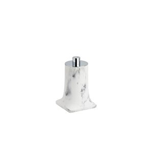 Tezgah Üstü Pamukluk Mermer Desenli/krom 145x91x91 Mm