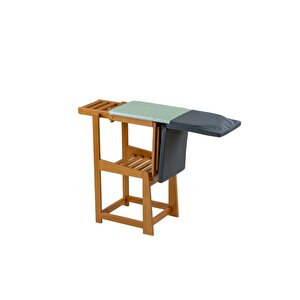 Sinfonia Ciliegio Ahşap Dönüştürülebilir Ütü Masası + Sandalye