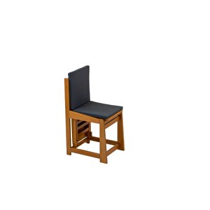 Sinfonia Ciliegio Ahşap Dönüştürülebilir Ütü Masası + Sandalye