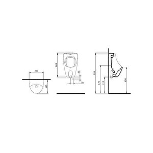 Tao Arch Pisuvar Üstten Su Girişli Mat Sarı 1383-026-0130