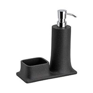 System Deterjanlık Ve Süngerlik Siyah/krom Renk 216x102x195 Mm
