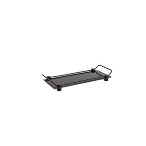Banyo Tepsisi Cam Siyah/antik Renk 36x125x312 Mm