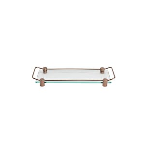 Banyo Tepsisi Cam/rose Rengi 36x125x312 Mm