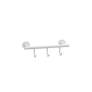 Duvara Montajlı 3'lü Askılık Krom Renk 60x71x28 Mm