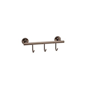 Duvara Montajlı 3'lü Askılık Rose Renk 60x71x28 Mm