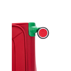 United Colors Of Benetton Ultra Light Kumaş Kabin Boy Valiz Kırmızı Bnt2800