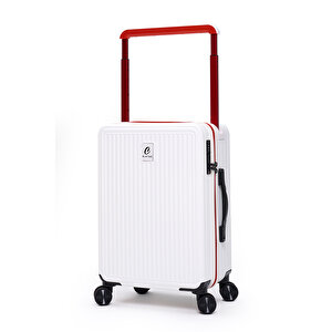 Vouge Exclusive Kabin Boy Ultra Strong Valiz Beyaz V10737