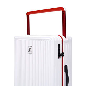 Elatae Vouge Exclusive Kabin Boy Ultra Strong Valiz Beyaz V10737