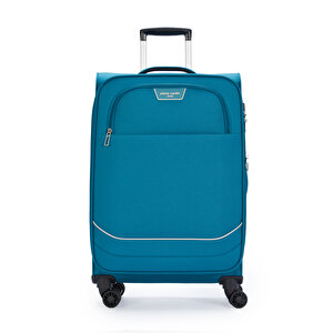 Ultra Light Kumaş Orta Boy Valiz Petrol Pc7050