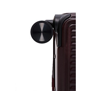 Elatae Vouge Exclusive Orta Boy Ultra Strong Valiz Mor V10737