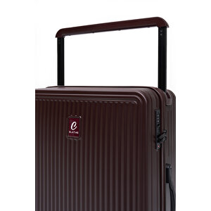 Elatae Vouge Exclusive Kabin Boy Ultra Strong Valiz Mor V10737