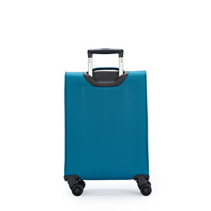 Pierre Cardin Ultra Light Kumaş Kabin Boy Valiz Petrol Pc7050