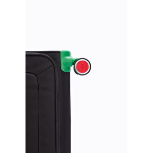 United Colors Of Benetton Ultra Light Kumaş Kabin Boy Valiz Siyah Bnt2800