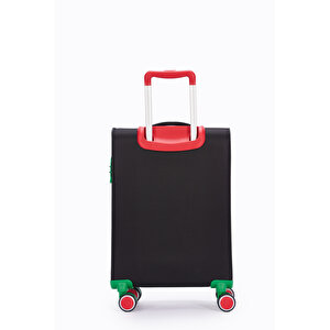 United Colors Of Benetton Ultra Light Kumaş Kabin Boy Valiz Siyah Bnt2800