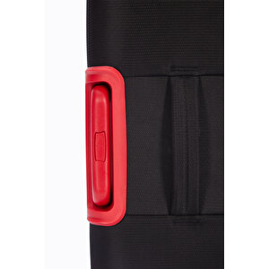 United Colors Of Benetton Ultra Light Kumaş Büyük Boy Valiz Siyah Bnt2800