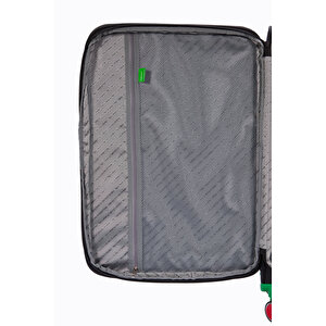 United Colors Of Benetton Ultra Light Kumaş Büyük Boy Valiz Siyah Bnt2800