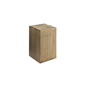 Banyo Çöp Kovası 4 L Antik Renk 302x173x173 Mm