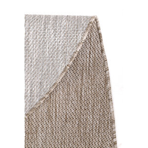 Tema 9040 Bej Sisal Hasır İç Dış Mekan Kilim Dekoratif Bahçe Balkon Salon Halısı 160x230 cm