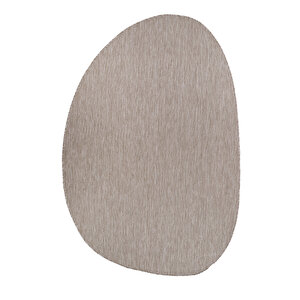 Konfor Halı Tema 9040 Bej Sisal Hasır İç Dış Mekan Kilim Dekoratif Bahçe Balkon Salon Halısı