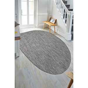 Tema 9035 Gri Sisal Hasır İç Dış Mekan Kilim Dekoratif Bahçe Balkon Salon Halısı 120x180 cm
