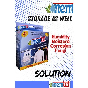 Dehumidifier Moisture Absorber Odor Remover Mold And Corrosion Preventive 1 Box 2 Packages 1 Kg