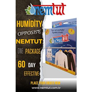 Dehumidifier Moisture Absorber Odor Remover Mold And Corrosion Preventive 1 Box 2 Packages 1 Kg