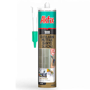 Beyaz Duşakabin Lavabo Küvet Pvc Plastik Silikon Silikonu Mutfak Küf Tutmaz 280 Ml