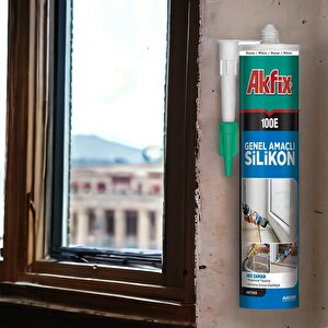 Genel Amaçlı Akrilik Mastik Silikon 325 Gr Kapı Pencere Pvc Montaj Yalıtım Yapışma Antrasit Gri