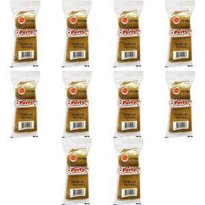Plastik Lüx Altın Renk Kaşık - Parti Davet Piknik Çorba Yemek Kaşığı - 18 Cm. - 250 Adet