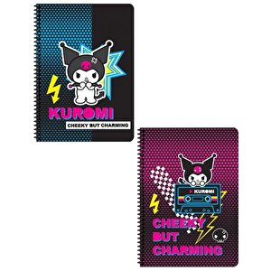 Kuromi A4 80 Yaprak Karton Kapak Defter 2 Li Set 1