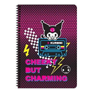 Kuromi A4 80 Yaprak Karton Kapak Defter 2 Li Set 1