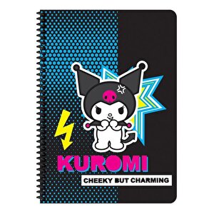 Kuromi A4 80 Yaprak Karton Kapak Defter 2 Li Set 1