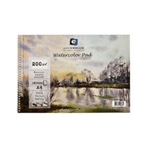 Watercolor Pad Suluboya Defteri A4 200gr