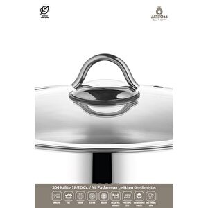 10 Parça Cook Steelbox Paslanmaz Çelik Tencere Ve Saklama Kabı